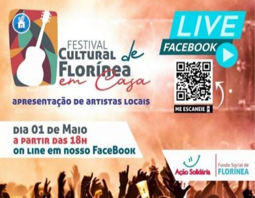 1º FESTIVAL CULTURAL FLORÍNEA EM CASA!