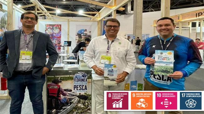 FLORÍNEA DIVULGA SEU POTENCIAL TURÍSTICO NA FEIRA DO EMPREENDEDOR 2023